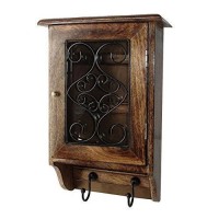 Wooden Wall Hanging Decorative Key Box/Key Rack Cabinet/Hanger   323365591055